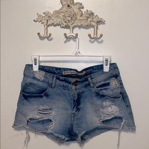 Zara Low Waisted Shorts
